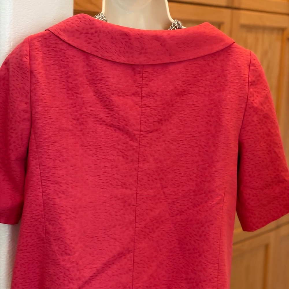 LOFT Pink Textured Jacket - Picture 4 of 7